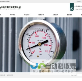 矿用压力表_矿用综采表_矿用检测仪器仪表厂家_青岛泽丰仪器仪表有限公司